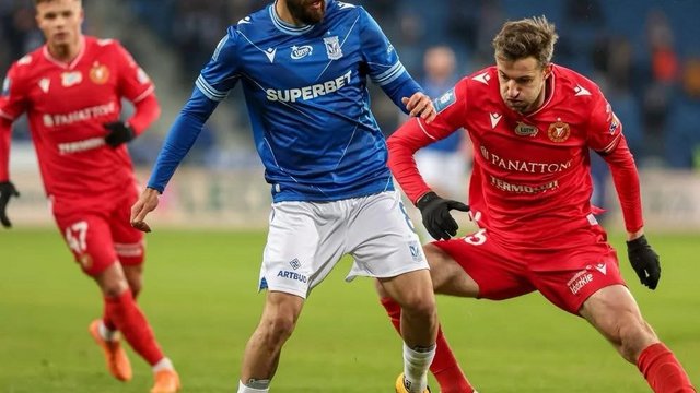 Widzew Łódź: Lech Poznań. Lokomotywa rozbiła łódź. I to w jakim stylu!