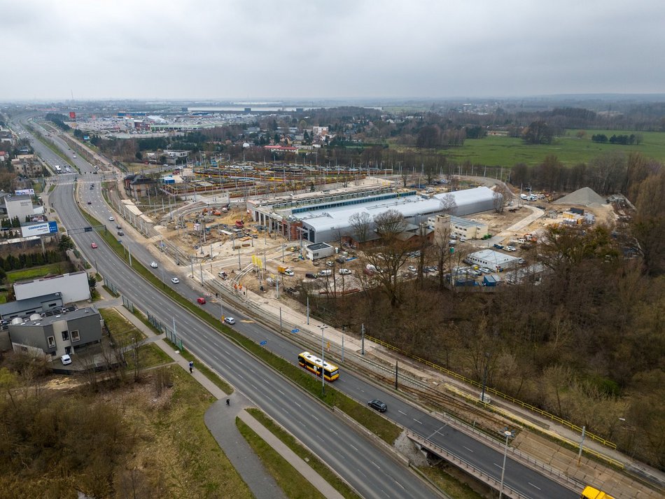 Zajezdnia Chocianowice w przebudowie