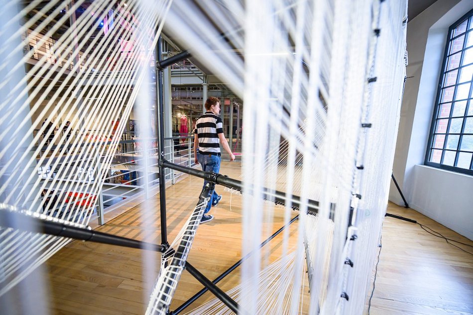 Łódź. Trwa 18. Międzynarodowe Triennale Tkaniny