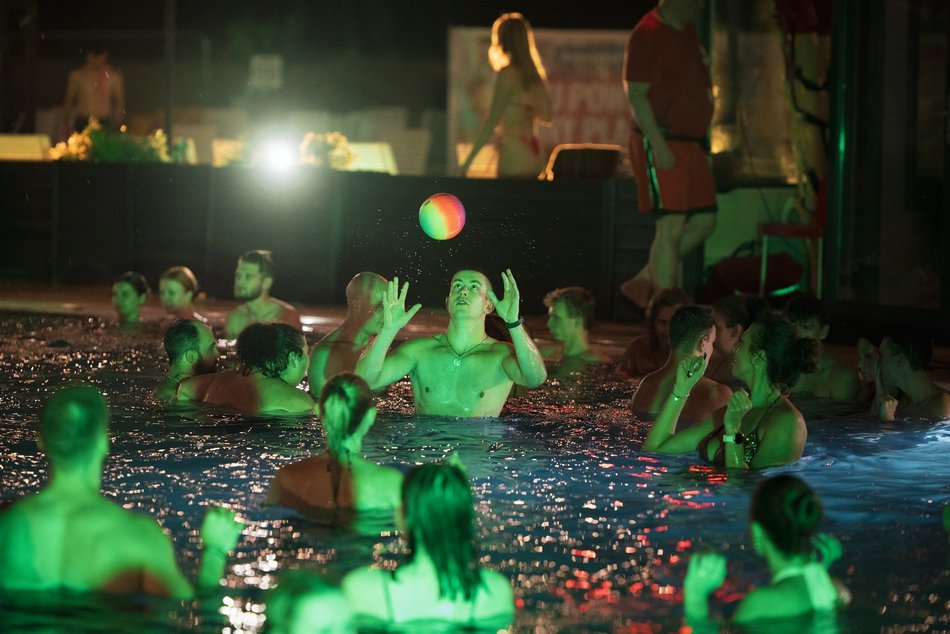 After party Łódź Summer Festival 2025. Impreza przeniosła się do Aquaparku Fala