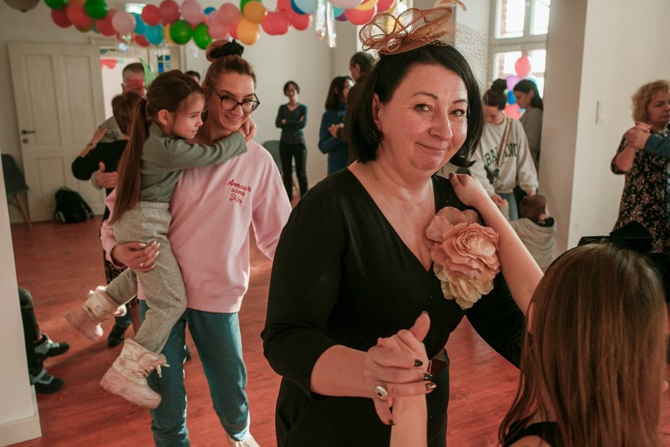 Karnawałowa impreza na Księżym Młynie