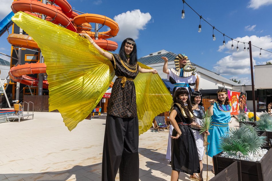 Łódź. Starożytny Egipt bez wyjeżdżania z Łodzi! Wystarczy odwiedzić Aquapark Fala!