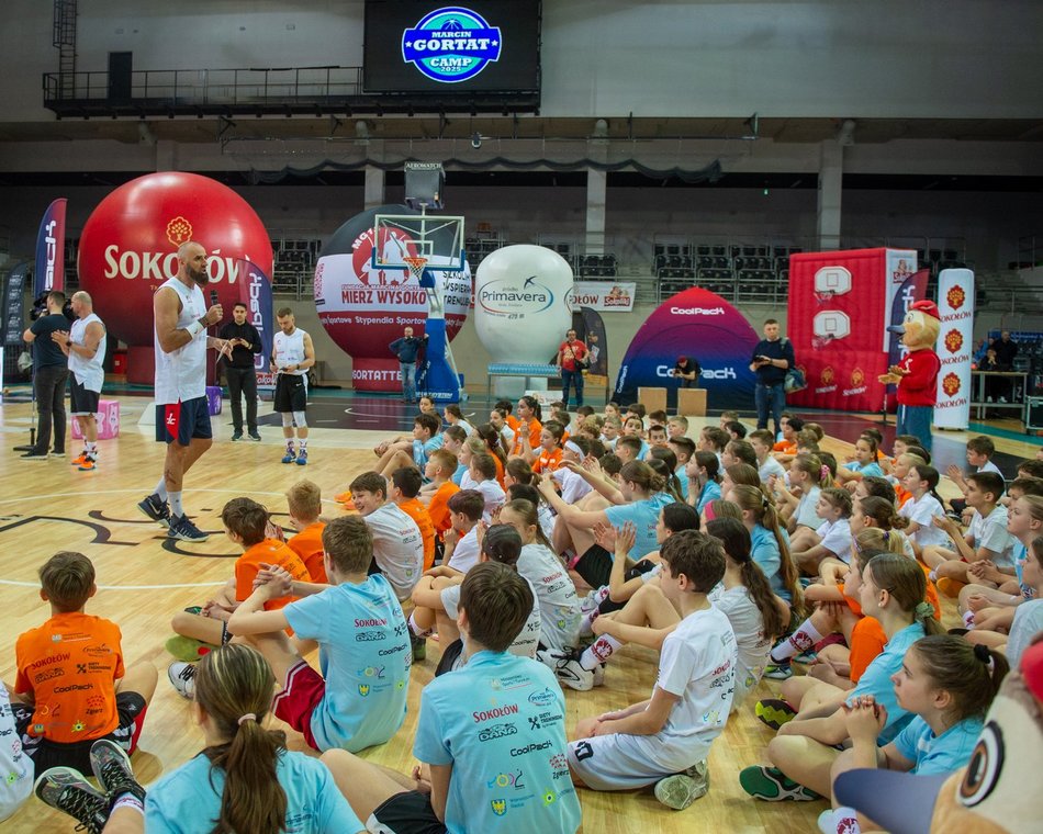 Marcin Gortat Camp w Łodzi kolejny raz przeszedł do historii. Zobacz, jak trenowały dzieci!