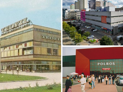 Łódź. Pierwsze domy i centra handlowe w Łodzi. Każdego dnia ściągały tłumy Łodzian!