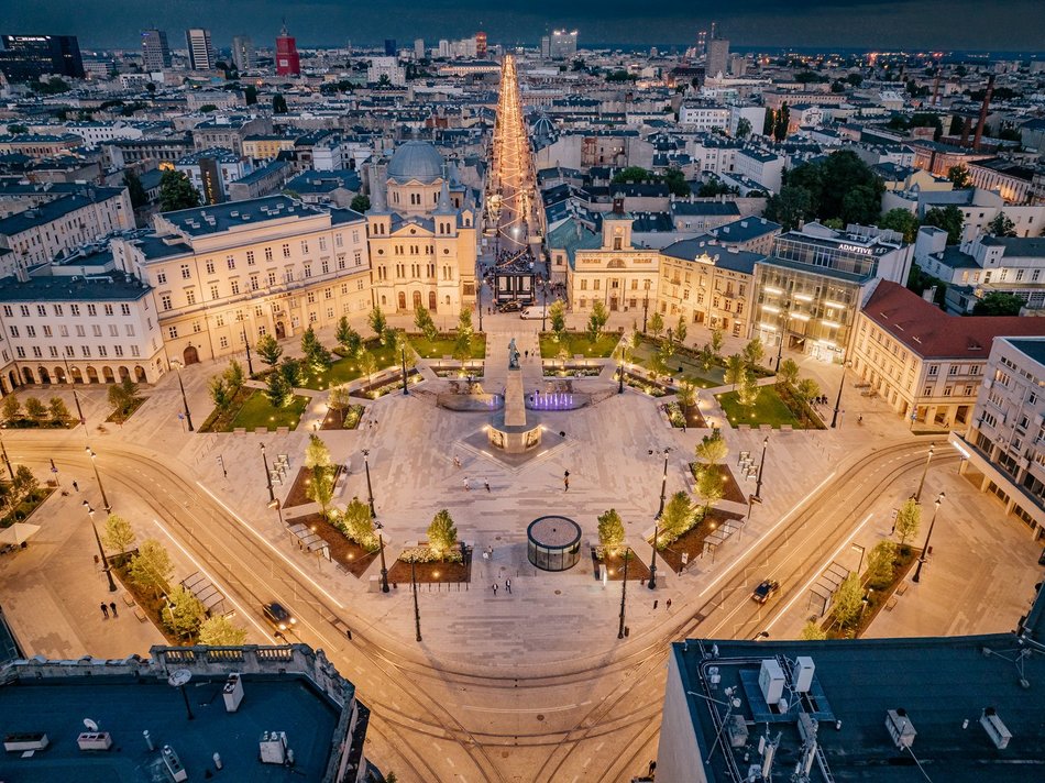 Łódź. Plac Wolności w Łodzi znów wyróżniony. Prestiżowa nagroda Stowarzyszenia Architektów Polskich