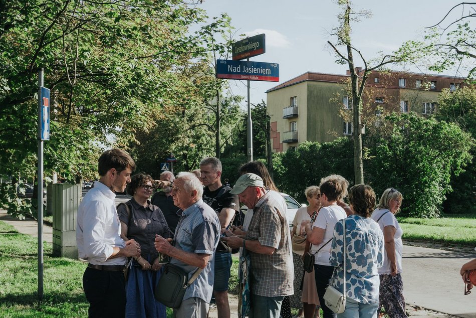 Spacer nad rzeką Jasień w Łodzi. Tak łodzianie rozmawiali o inwestycjach