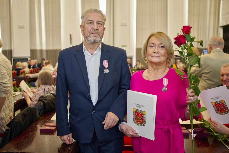 Małżeństwa z Łodzi uhonorowane medalami za wieloletnie pożycie