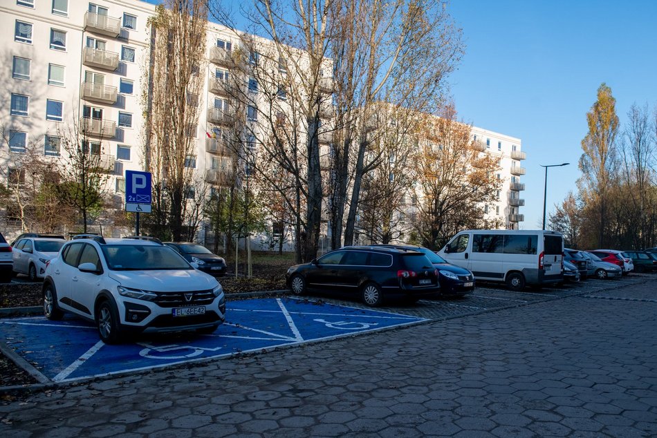 Remont na Zarzewie. Parking Nurta-Kaszyńskiego