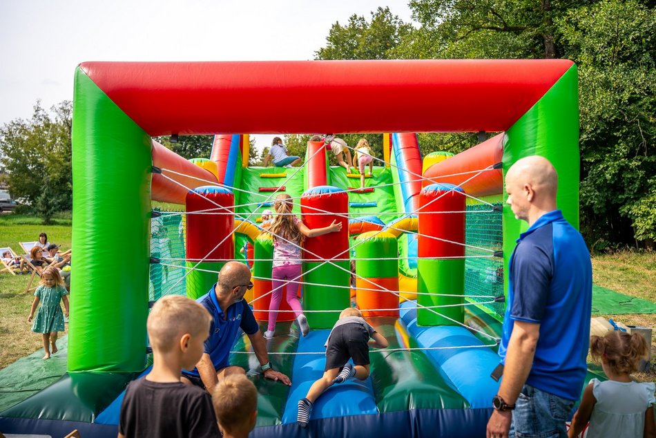 Piknik w parku na Młynku