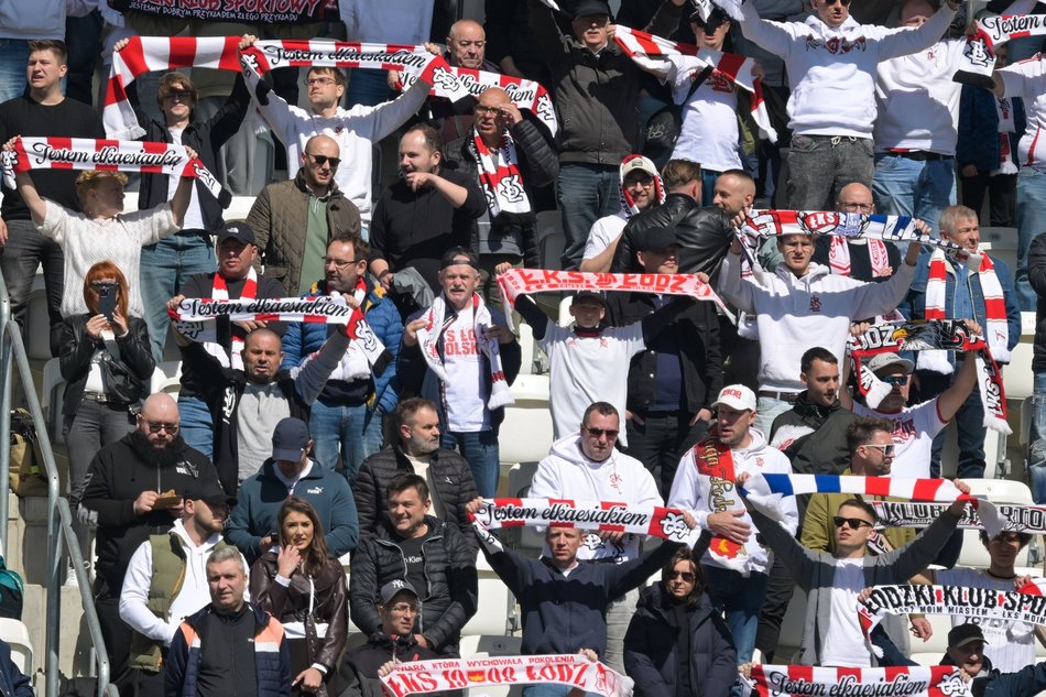 Kibice na meczu ŁKS Łódź ze Stalą Rzeszów. Byłeś? Odszukaj się w galerii