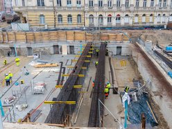 Tunel pod Łodzią. Budowa stacji Łódź Śródmieście nie zwalnia tempa