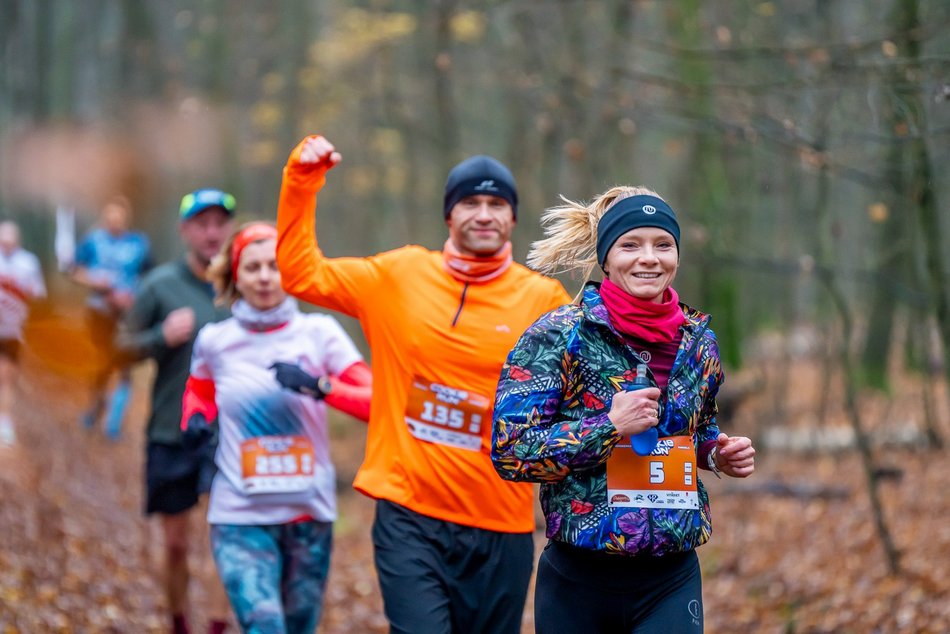 Cookie Run w Lesie Łagiewnickim w Łodzi