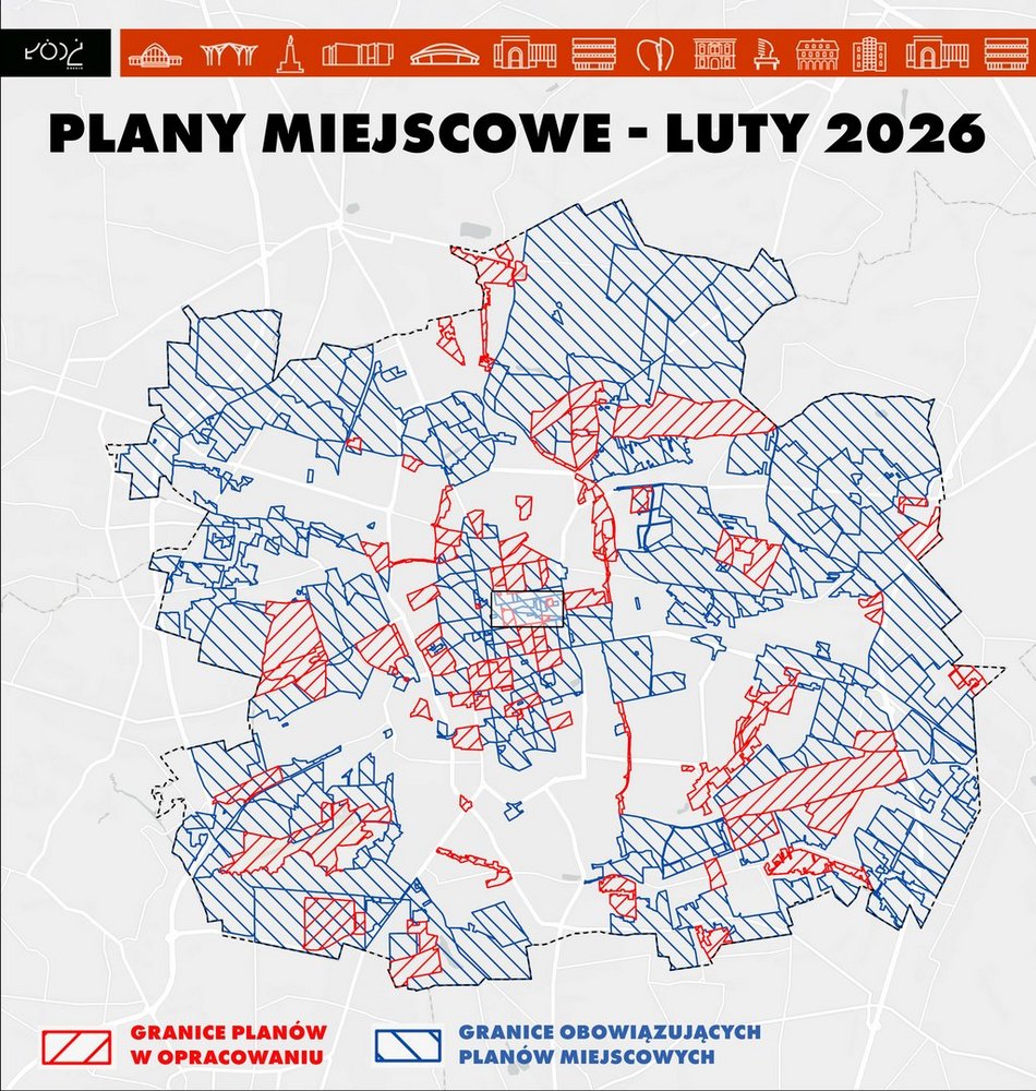 Łódź. Nowe plany miejscowe w Łodzi. Które tereny zielone znajdą się pod ochroną?
