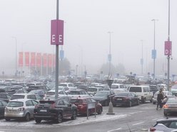 Łódź. Parking w Porcie Łódź