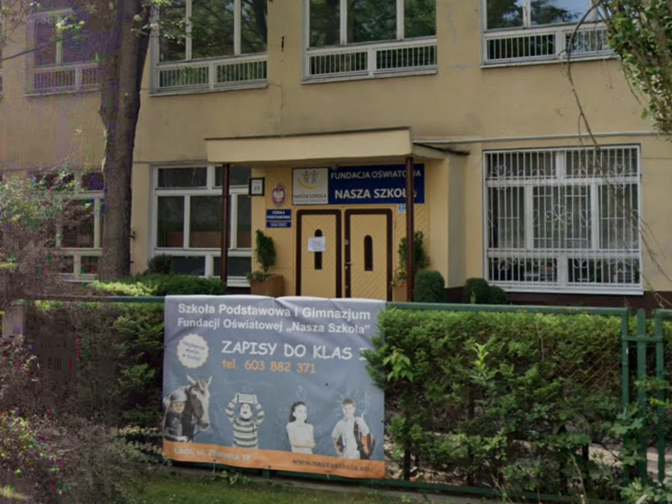 Łódź. Szkoła Podstawowa Fundacji Oświatowej „Nasza Szkoła" w Łodzi (ul. Zbaraska 19)