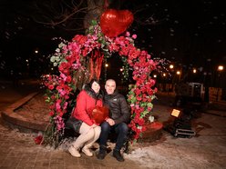 Łódź. Walentynki w Pasażu Rubinsteina w Łodzi. Aż czuć miłość w powietrzu!