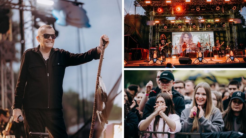 Łódź. Juwenalia Politechniki Łódzkiej. Na pierwszy ogień koncert zespołu Wilki!