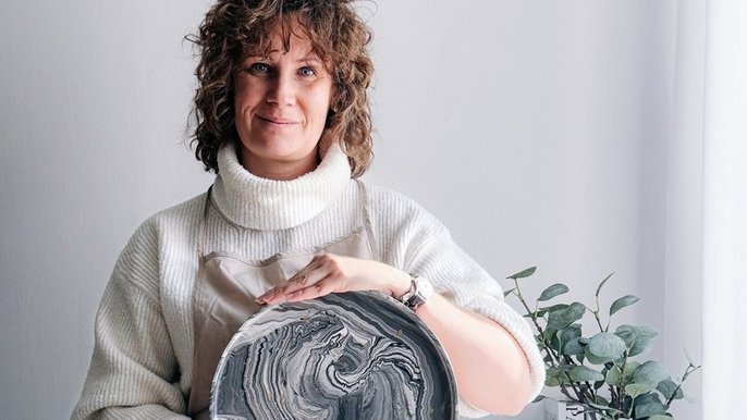 Łódź. Design zrodzony z pasji. Jak Zuzanna Chrzanowska z YESO Studio odczarowała gips?