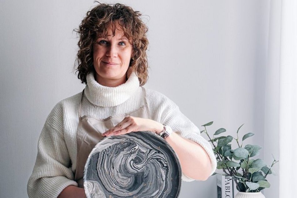 Łódź. Design zrodzony z pasji. Jak Zuzanna Chrzanowska z YESO Studio odczarowała gips?