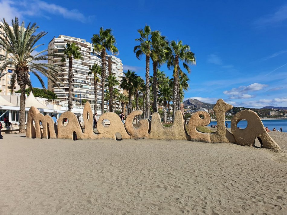 Plaża La Malagueta – Malaga, Hiszpania