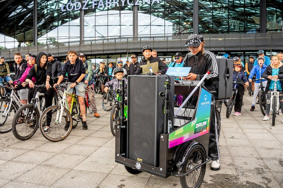 Łódź. Drum&Bike 2025 w Łodzi. Najbardziej energetyczny przejazd rowerowy! Byłeś?