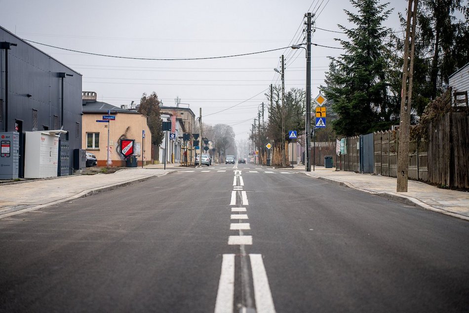 Łódź. Koniec remontu Tuszyńskiej