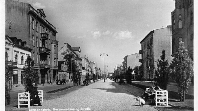 ulica w czasie okupacji