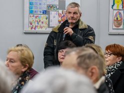 Łódź. Kolej Dużych Prędkości w Łodzi. Pełna sala na spotkaniu z inwestorem i wykonawcą