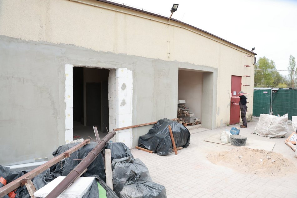 Nowy aparat RTG już w schronisku w Łodzi, a remont nie zwalnia tempa!