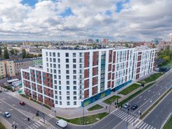 Łódź. Nowe Centrum Łodzi rośnie w oczach! Zobacz wielką budowę przy Tuwima z lotu ptaka