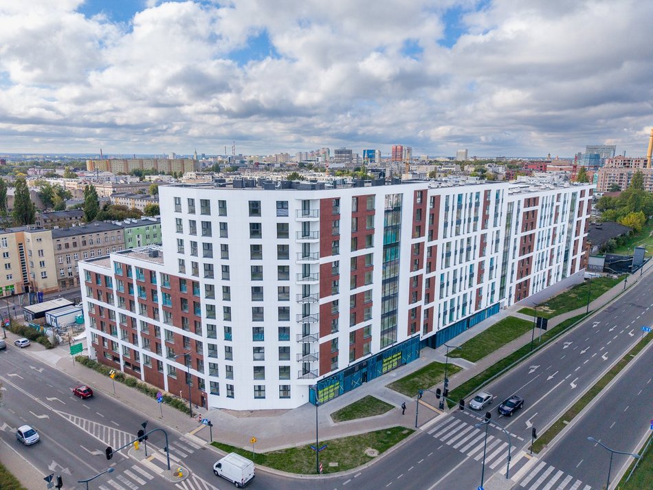 Łódź. Nowe Centrum Łodzi rośnie w oczach! Zobacz wielką budowę przy Tuwima z lotu ptaka