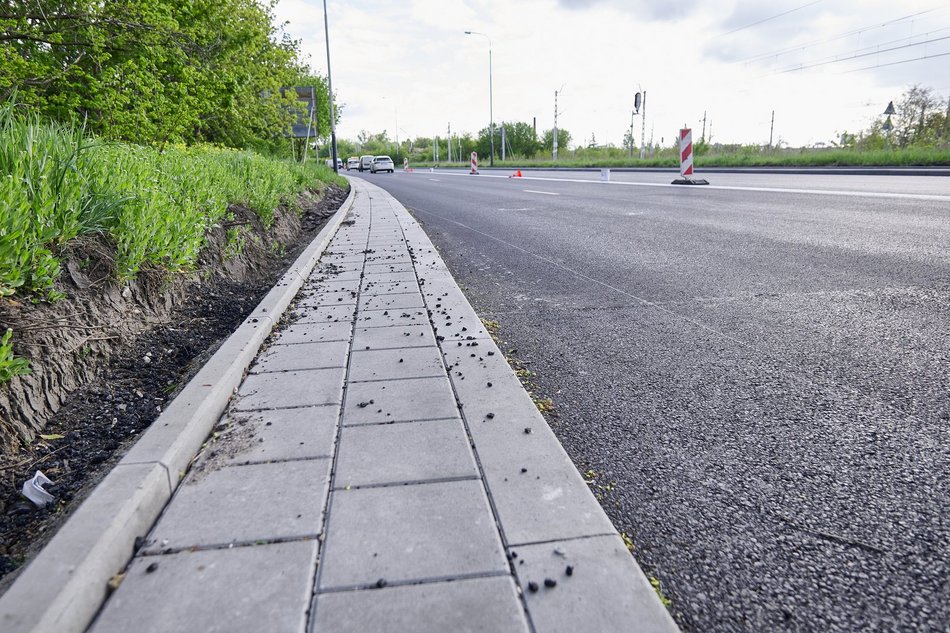 Wyremontowana ulica Maratońska