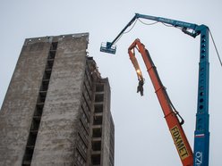 Wyburzanie hotelu Światowit