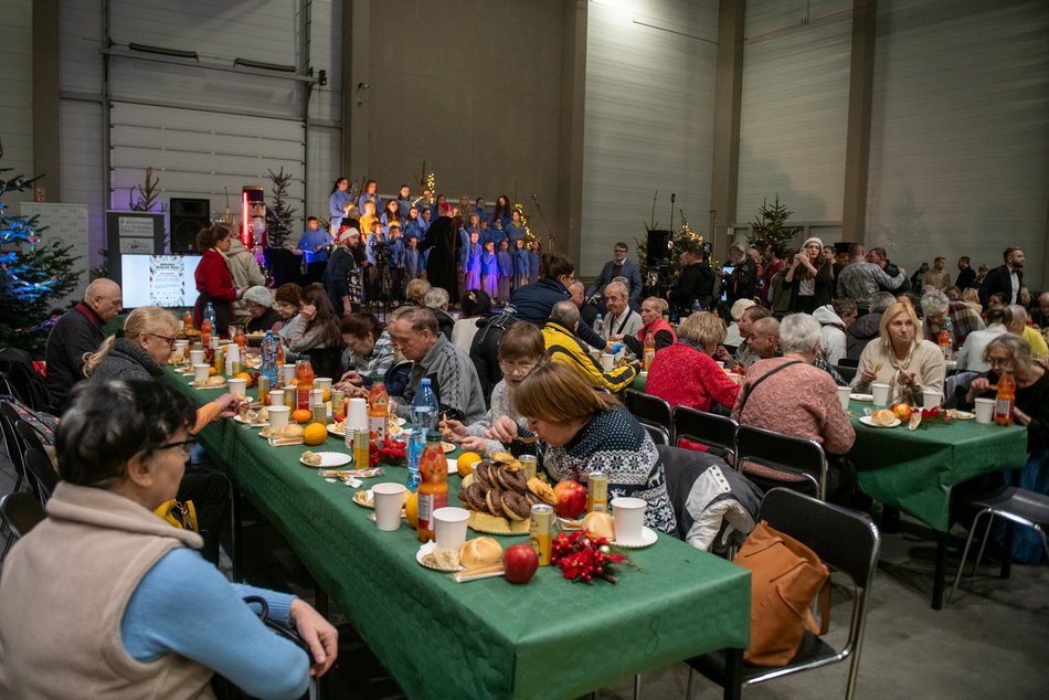 Miejska Wigilia dla osób samotnych w Łodzi 2024
