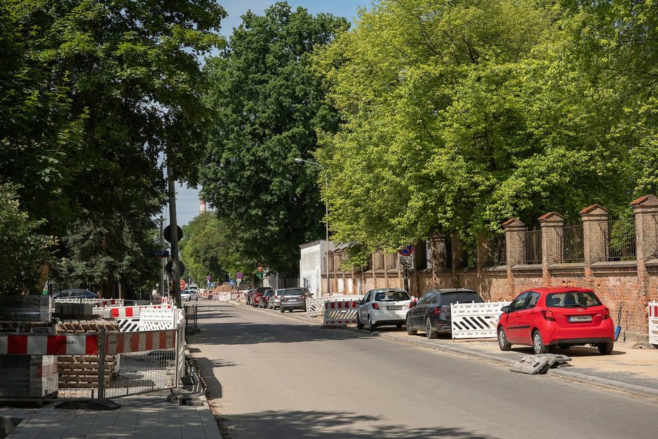 Remont Kniaziewicza w Łodzi. Prace na drugim odcinku coraz bliżej końca