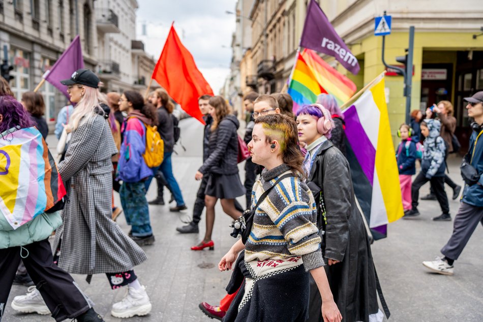 Łódź. Marsz Równości Łódź 2025 przeszedł ulicami miasta. Moc pozytywnej energii!