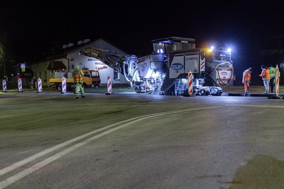 Łódź. Remont Brzezińskiej w Łodzi. Drogowcy będą pracować również w nocy!