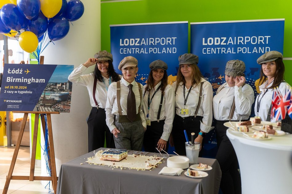 Lotnisko w Łodzi. Nowy kierunek wystartował! Pierwsi pasażerowie odlecieli do Birmingham