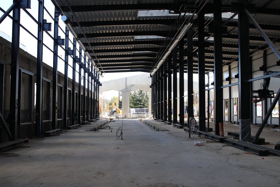 Zajezdnia Helenówek nie do poznania! Są już pierwsze elementy wyposażenia Zakładu Techniki MPK Łódź