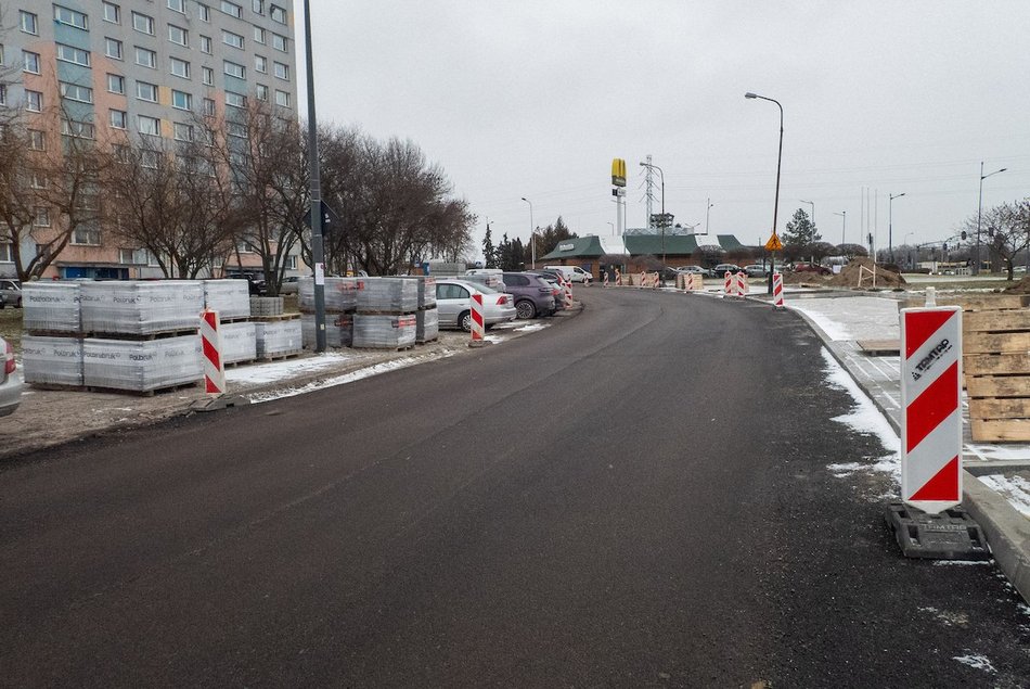 Łódź. Ulica Bartoka po remoncie