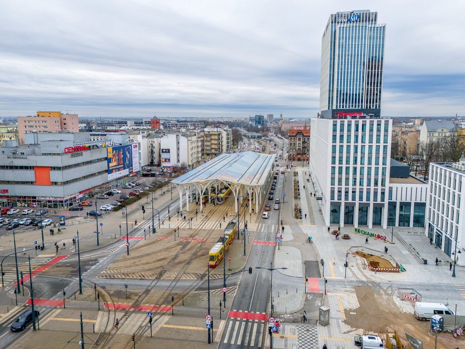 Łódź z lotu ptaka