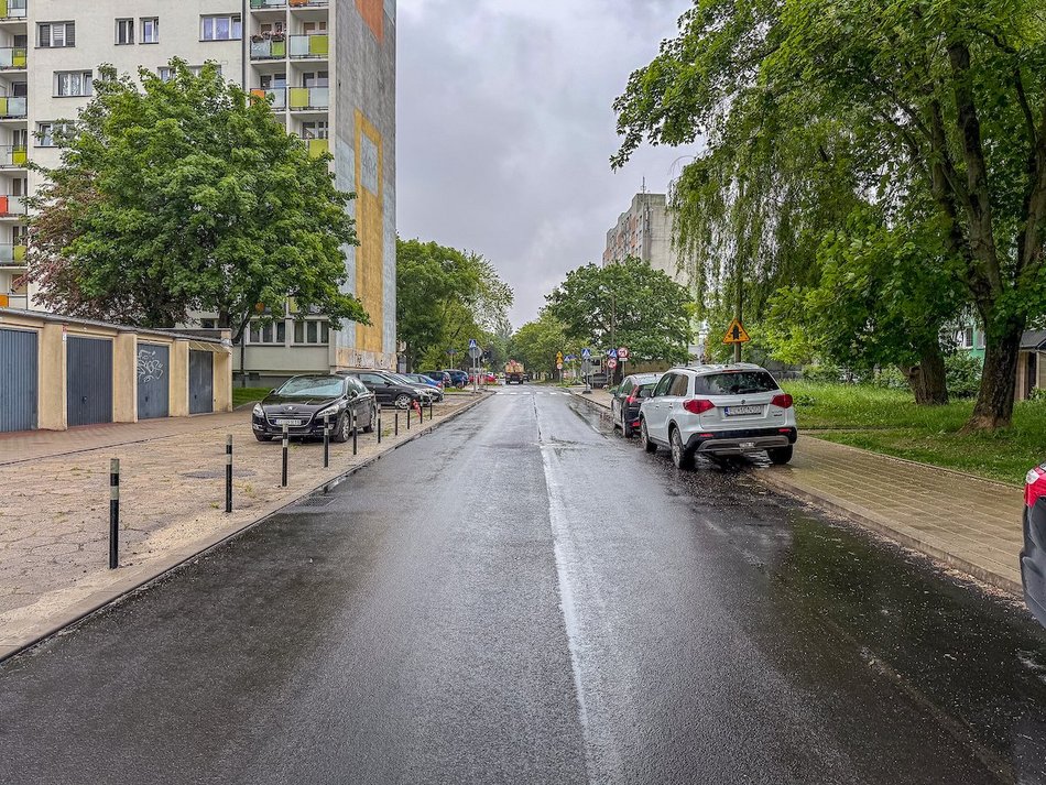 Łódź. Remont ul. Rydla w Łodzi