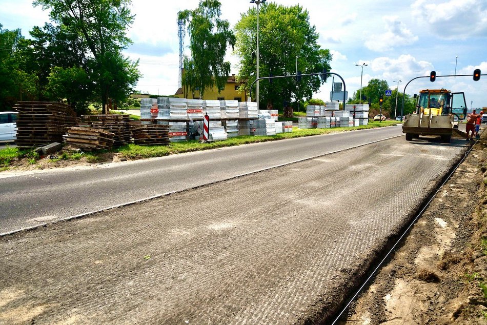 Łódź. Remont Rzgowskiej nabiera tempa