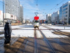 Łódź. Walentynkowy tramwaj MPK Łódź