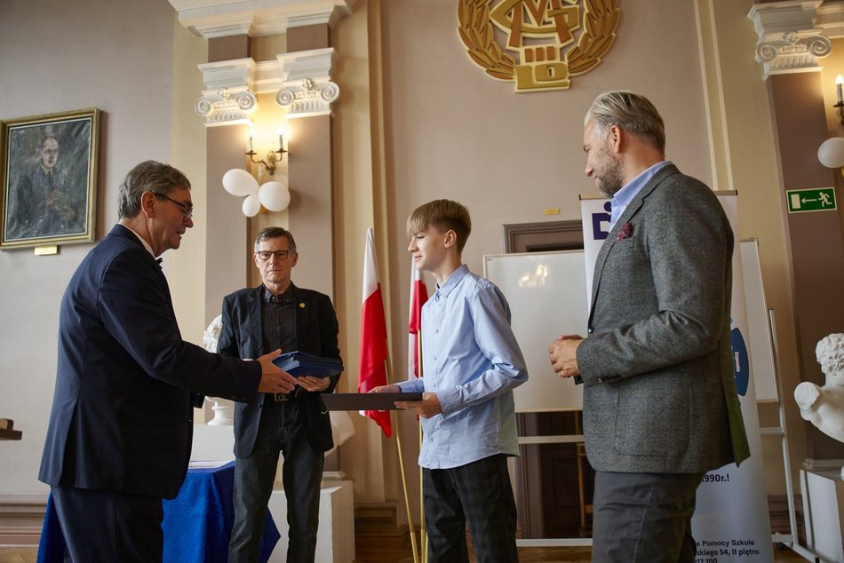 Wręczenie stypendiów ufundowanych przez Lions Club Łódź