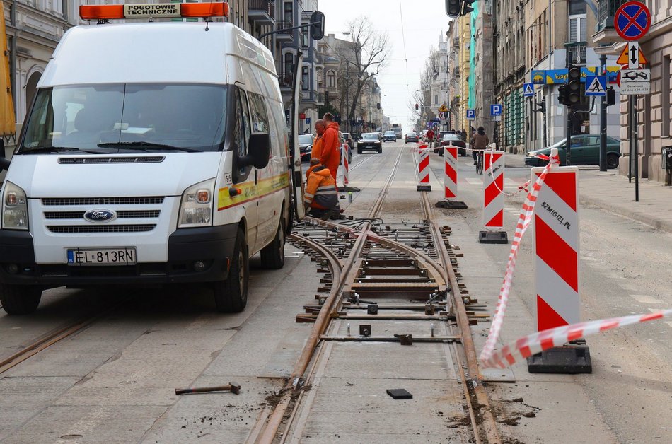 Tramwaje MPK Łódź wrócą na Gdańską! Pojadą dzięki specjalnej nakładce