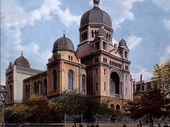 Wielka Synagoga na starej pocztówce
