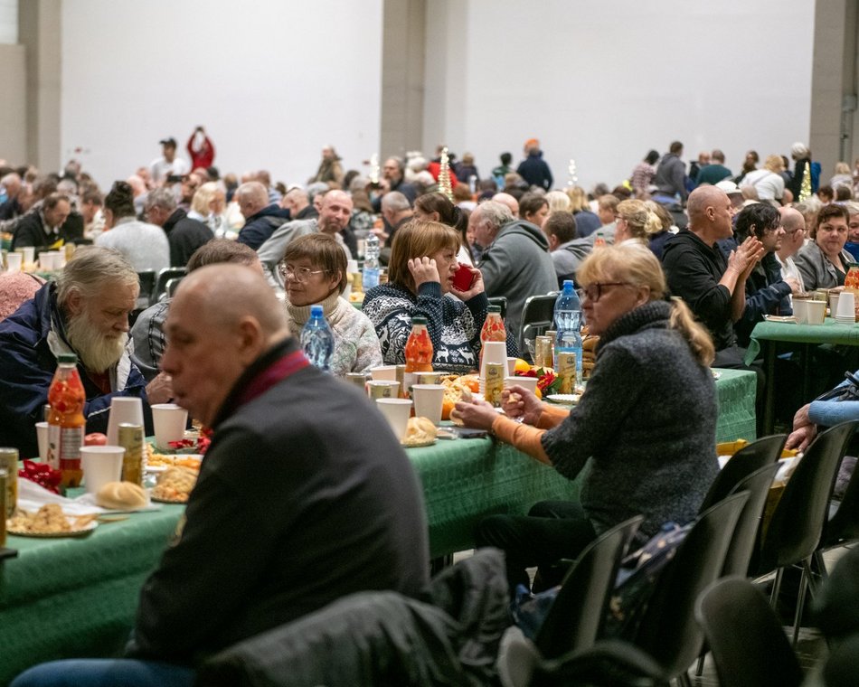 Miejska Wigilia dla osób samotnych w Łodzi 2024