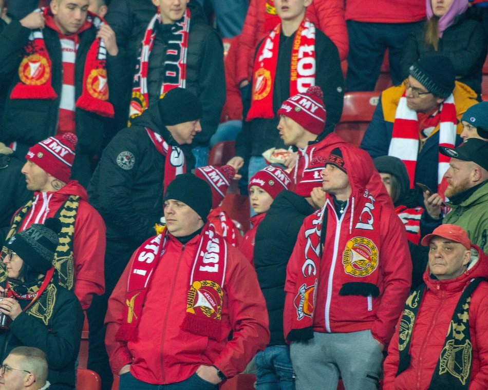 Łódź. Widzew Łódź - GKS Katowice. Znajdź się w galerii zdjęć