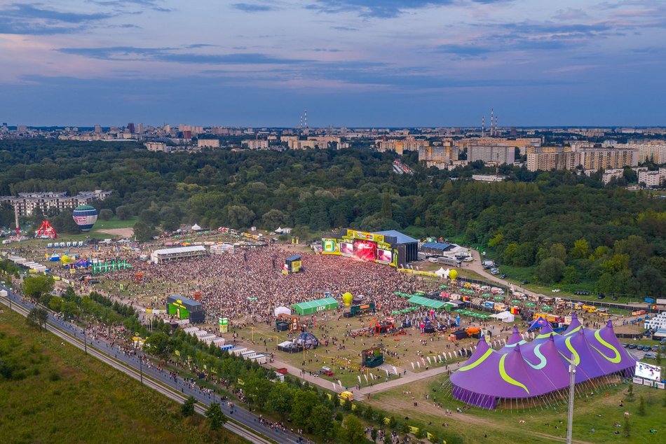 Łódź Summer Festival 2025 z lotu ptaka! Zobacz te spektakularne kadry!